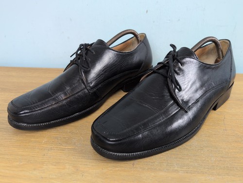 Mens clarks black leather - clarks, lace