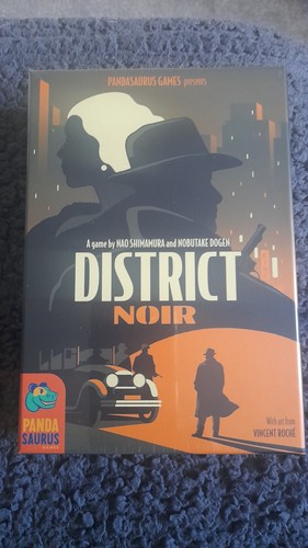 District noir card - noir, game