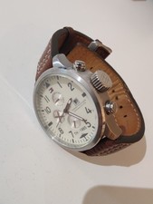 Tommy Hilfiger Men's Quartz Stainless Steel Watch Leather Strap