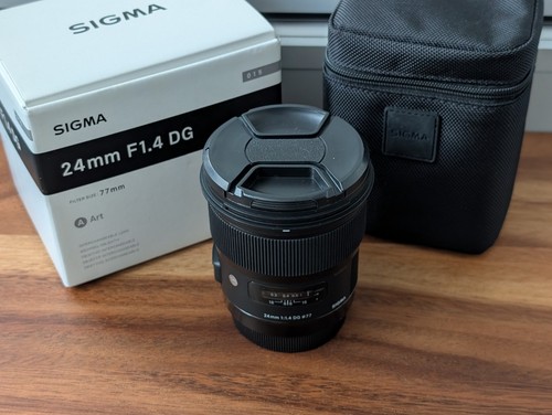 Canon fit sigma 24mm - ef,