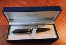 Sailor 1911L Fountain Pen , Black , 21K Fine Nib