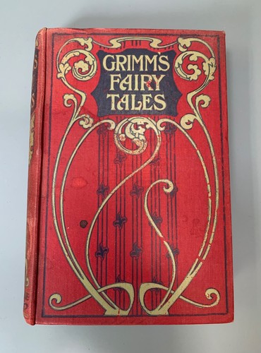 Antique book grimm fairy - book,