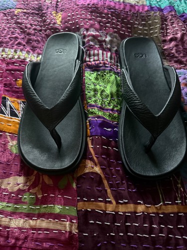 Ugg seaside black leather - ugg,