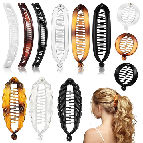 Pcs banana clips hair - 12,