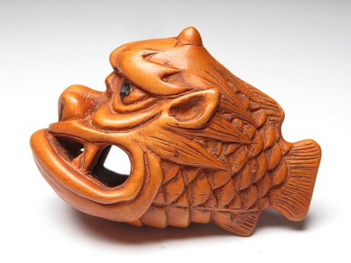 Japan antique netsuke wood - antique,
