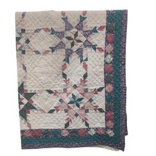 Vintage Hand Quilted Star