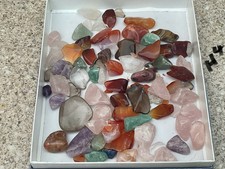 Mixed Crystals /Stones Multi-Coloured /sizes (Multiple Uses)