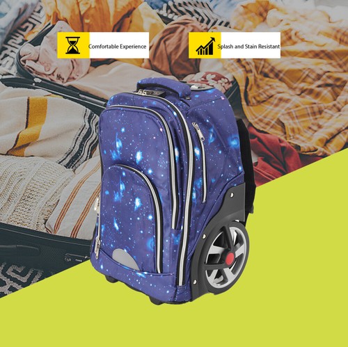 Rolling backpack wheeled - rolling,