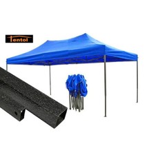Tentol30, 26Kg 4.5x3m 15x10ft  Blue Pop Up Gazebo Heavy Duty Foldable tent