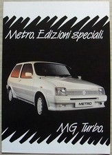 MG METRO TURBO Car Sales