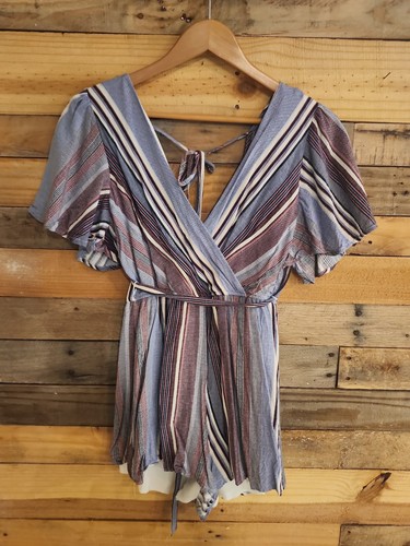 Trixxi romper striped flutter - trixxi,