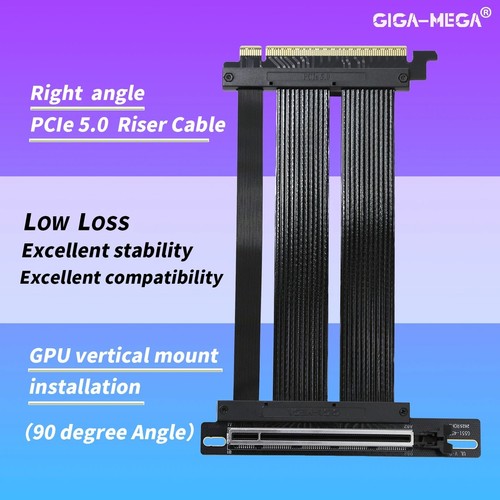Pcie x16 gpu riser cable - pcie,