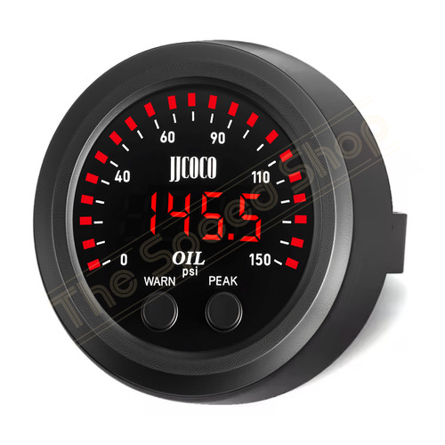 Oil pressure gauge - gauge, digital