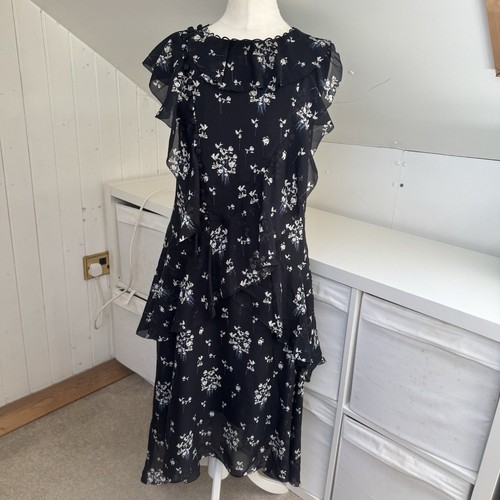 Erdem dress size 8 black - erdem, x