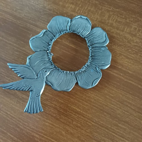 Pewter hummingbird - pewter,