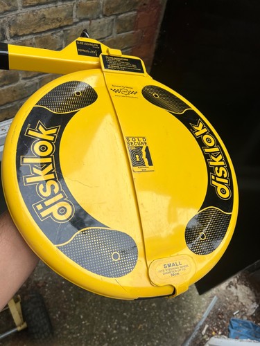 Disklok steering lock - disklok,