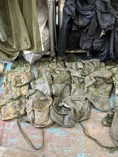 British Army X 37 Job Lot Grade 2 Haversack Gas Mask Bags Genuine Surplus