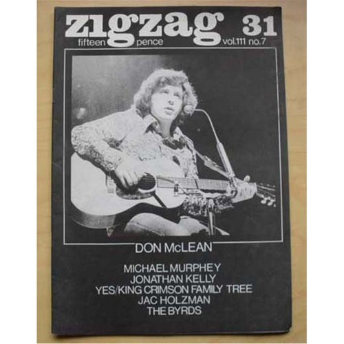 Don mclean zig zag - don, no.31