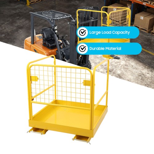 Forklift safety cage - safety,