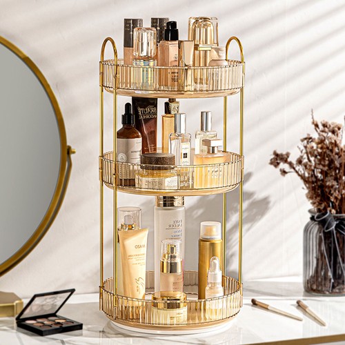 Rotating makeup organiser - organiser, for