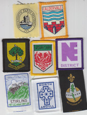 Boy Scout Badges from SCOTLAND