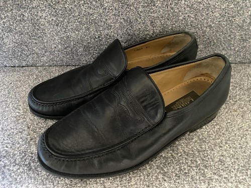 Loake tiber black leather - loake,