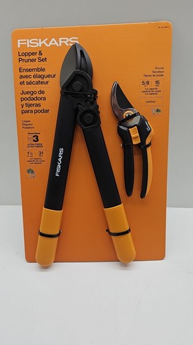 Fiskars lopper pruner - &, set