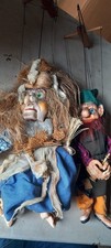 2 X Loutky Marionettes As Found, Hand Made, Czech Products