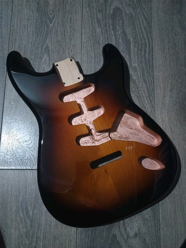 Sunburst alder guitar body for - guitar,