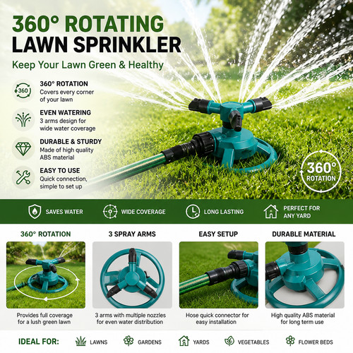 Sprinklers for yard - for, water