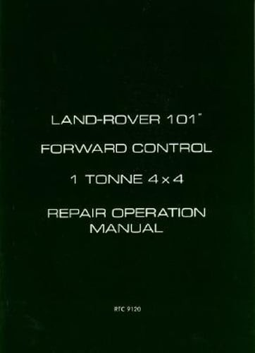 Land rover 101 tonne wsm - land,