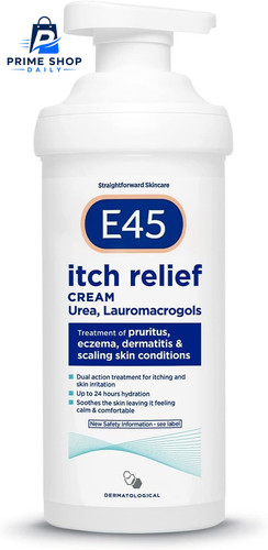 E45 itch relief - itch, cream