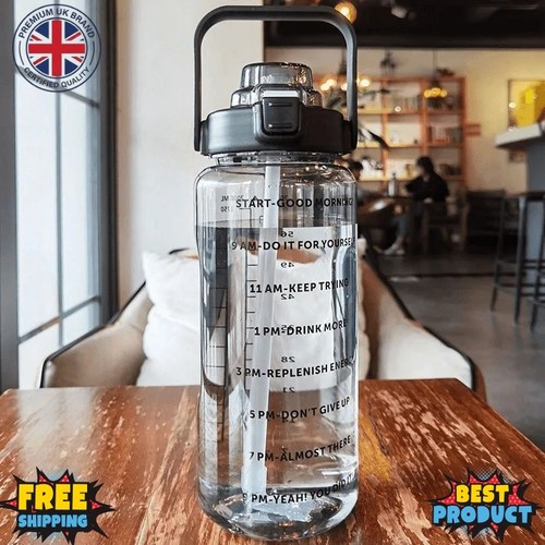 Sports water bottle time - water,