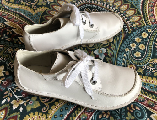 Clarks white funny dream - funny,