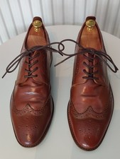 Tan Brown Leather Brogues by