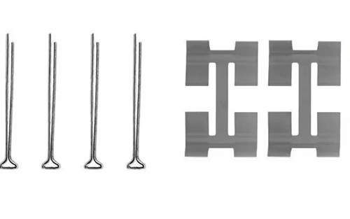 Brake pad fitting kit - fitting,