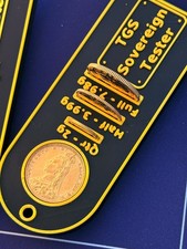 Gold sovereign tester tool - gold,
