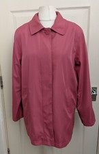 Edinburgh Woollen Mill Raspberry Pink Ladies Coat Size 14