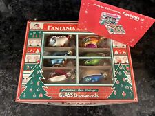Christopher Radko Fantasia  “ New Castle Woods” Reflector Ornaments *Rare*