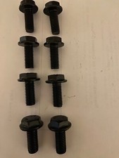 Seat bolts black anodised - -,