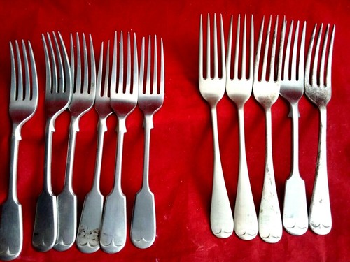 Antique fork nevada silver - antique, 5