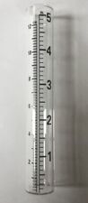 Clear Glass Rain Gauge