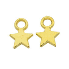 ❤ 50 x GOLD Plated STAR