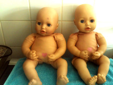 ZAPF 2 BABY ANNABELL DOLLS  NO