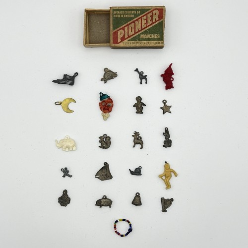 Vintage cracker jack charms - vintage,