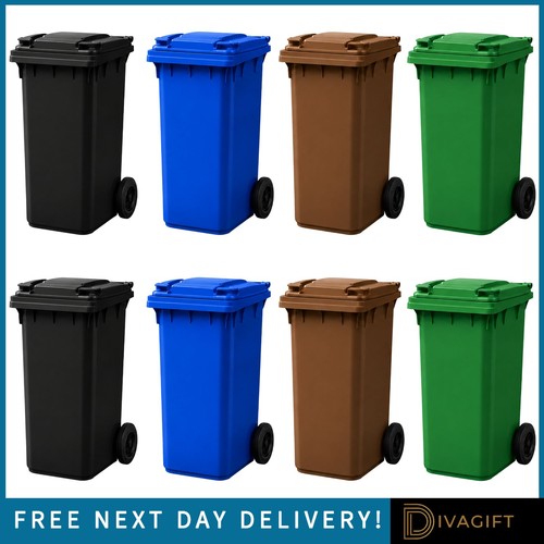240l heavy duty wheelie bin - 240l,