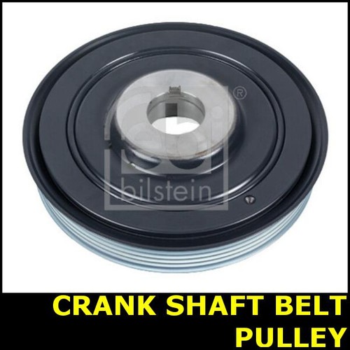 Crankshaft belt pulley - crankshaft,