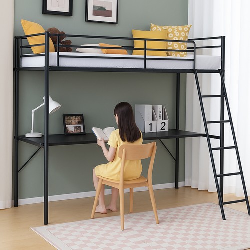 Loft bunk bed - loft, desk