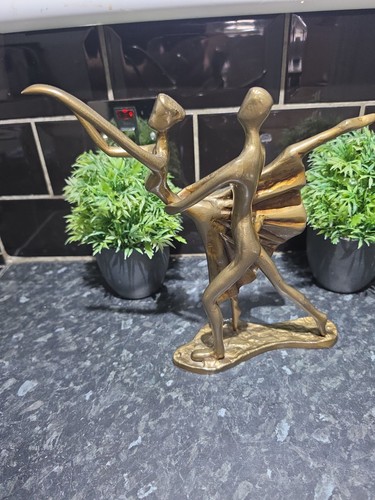 Ballerina bronze metal dancers - ballerina,