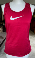 NIKE RACER BACK VEST BURGUNDY SIZE LARGE EXCELLENT CONDITION